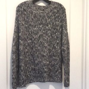 Vince black, navy & cream sweater size M